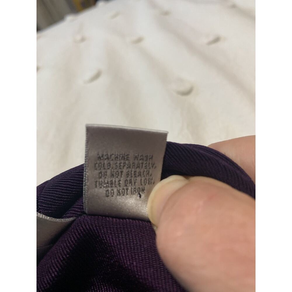 Chico's Travelers Cardigan and Tank Set Size 16/XL Purple Slinky Knit Packable - Picture 12 of 13